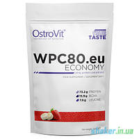 Сывороточный протеин концентрат OstroVit Economy WPC 80 (700 г) островит вей strawberry-banana