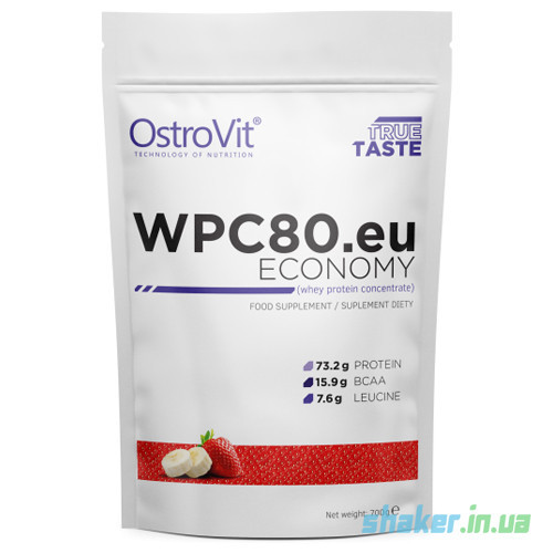 Сироватковий протеїн концентрат OstroVit Economy WPC 80 (700 г) острови вей tiramisu