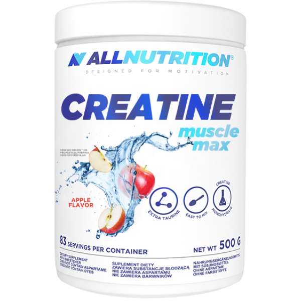 Креатин моногидрат AllNutrition Creatine Muscle Max (500 г) алл нутришн Blackcurrant - фото 1 - id-p1236686481