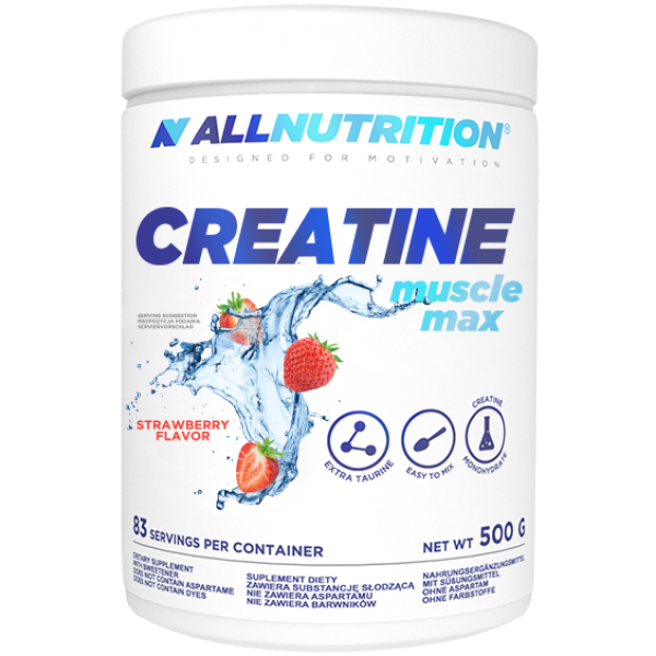 Креатин моногидрат AllNutrition Creatine Muscle Max - 500g Lime алл нутришн - фото 1 - id-p1219232138