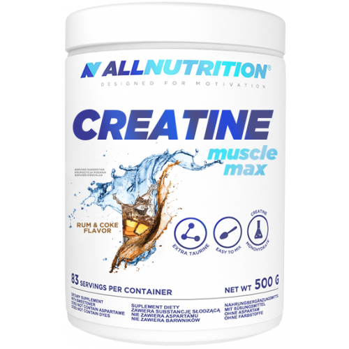 Креатин моногидрат AllNutrition Creatine Muscle Max - 500g Red Curant алл нутришн - фото 1 - id-p1219232879