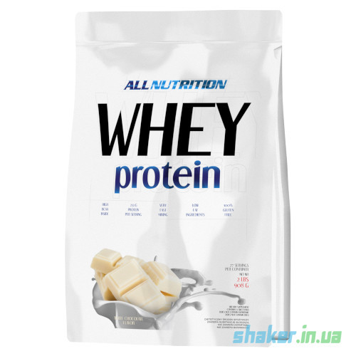 Сироватковий протеїн концентрат All Nutrition Whey Protein (908 г) алл Нутришн вей vanilla