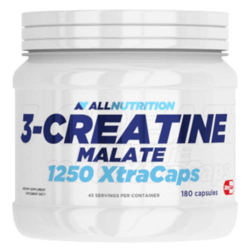 Купить Три креатин малат AllNutrition 3-Creatine Malate 1250 Xtra Caps ...