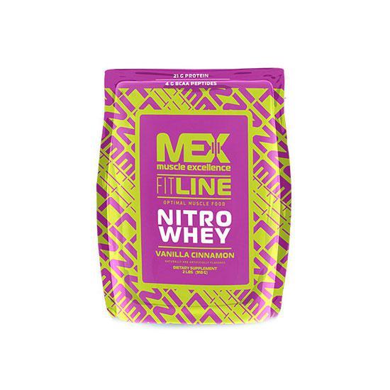 Сироватковий протеїн концентрат MEX Nutrition Nitro Whey (2,27 кг) мекс нітро вей chocolate