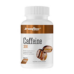 Кофеїн IronFlex Caffeine 200 mg (110 табл) айронфлекс