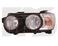 Фара Chevrolet Aveo T300 (12-16) хром окуляры, с корректором, правая (FPS) 96831092