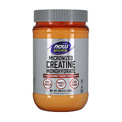 Креатин моногідрат Now Foods Micronized Creatine Monohydrate (500 г) нау фудс unflavored