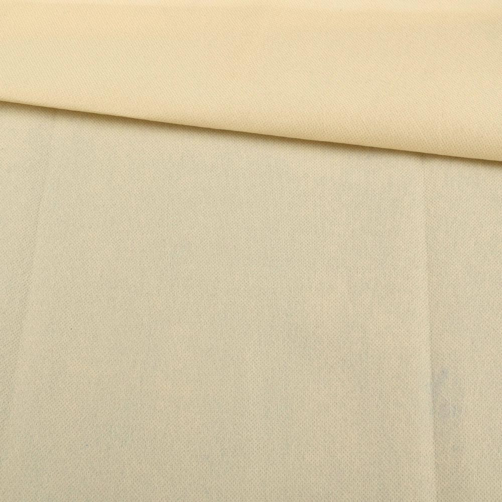 Флізелін неклейовий (спанбонд) кремовий, щільність 70, ш.160