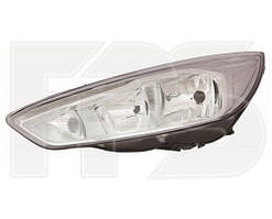 Фара передняя правая Ford Focus '15- хром (DEPO) + LED 1866234
