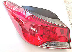 Фонарь задний для Hyundai Elantra MD '11- левый (DEPO) внешний