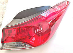 Фонарь задний для Hyundai Elantra MD '11- правый (DEPO) внешний