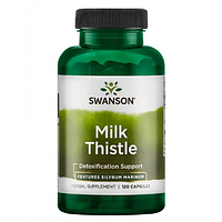 Экстракт молочного чертополоха Swanson Milk Thistle 120 капсул