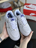 Кроссовки женские Nike Air Force Low белого цвета. Стильные кроссы Найк Аир Форс Лоу демисезонные женские.