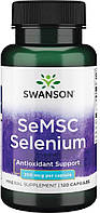 Селен Swanson SeMSC Selenium 200 mcg 120 капсул