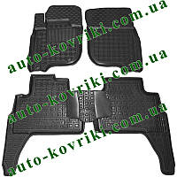 Резиновые коврики в салон Mitsubishi Pajero Sport III 2015-2024 (Avto-Gumm)