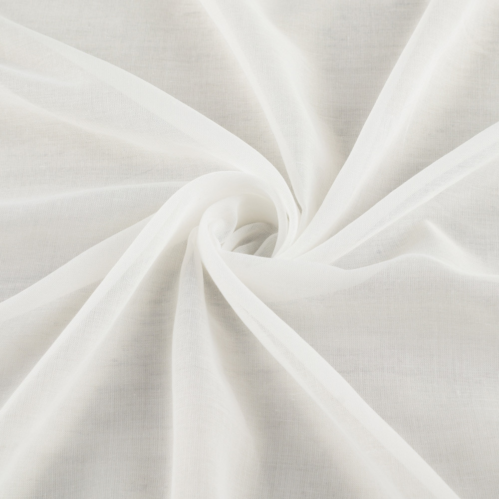 Батист гардинний молочний з обважнювачем, ш.300