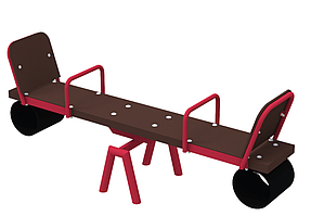 Балансир Classic Short Сіра (Kidigo ТМ) Темно-коричневий