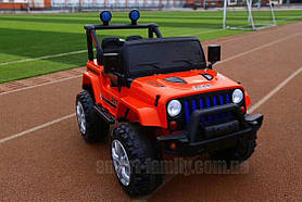 Дитячий електромобіль Jeep (2 мотори по 15W, MP3, USB) ДЖИП Baby Tilly T-7843 RED