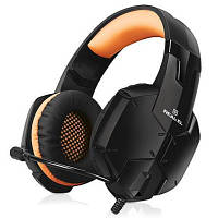 Новинка Наушники REAL-EL GDX-7700 SURROUND 7.1 black-orange !