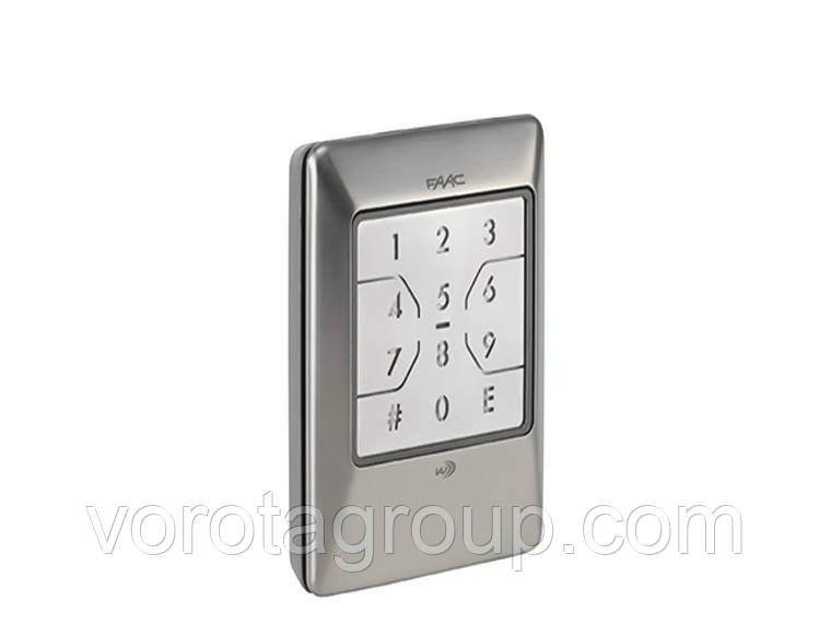 XKP W 868 INOX бездротова Кодонабірні клавіатура 868 МГц (нержавіюча сталь) FAAC