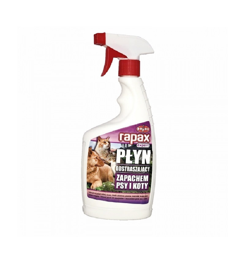 Засіб для відлякування котів та собак RAPAX, 600 мл