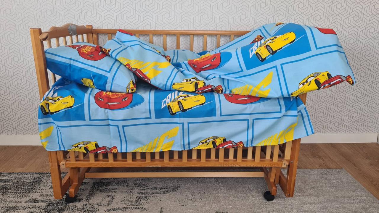 Дитяча постільна білизна в ліжечко - Маквін