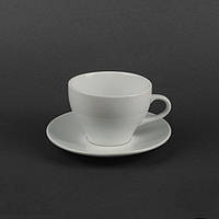 Набор чайный 2 предмета чашка 300мл и блюдце Helios HR1303 фарфор