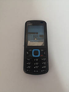 Корпуса для телефонів Nokia 5320 чорно-блакитний 00980 Original