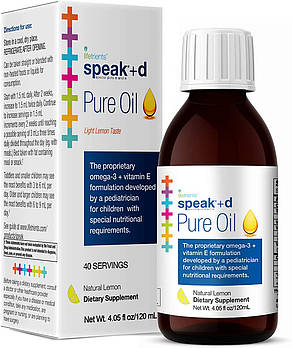 Speak+D Pure Oil Natural Lemon 120 ml. Спик + Д Омега