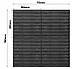 Панель для інструментів з контейнерами 78*78см Kistenberg В87, фото 2