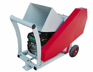 Одновальний Подрібнювач Гілок з Бензиновим двигуном 7 к. с. (Ø до 50 мм, садовий гілкоподрібнювач, дробілка гілок) ДС-50БД7