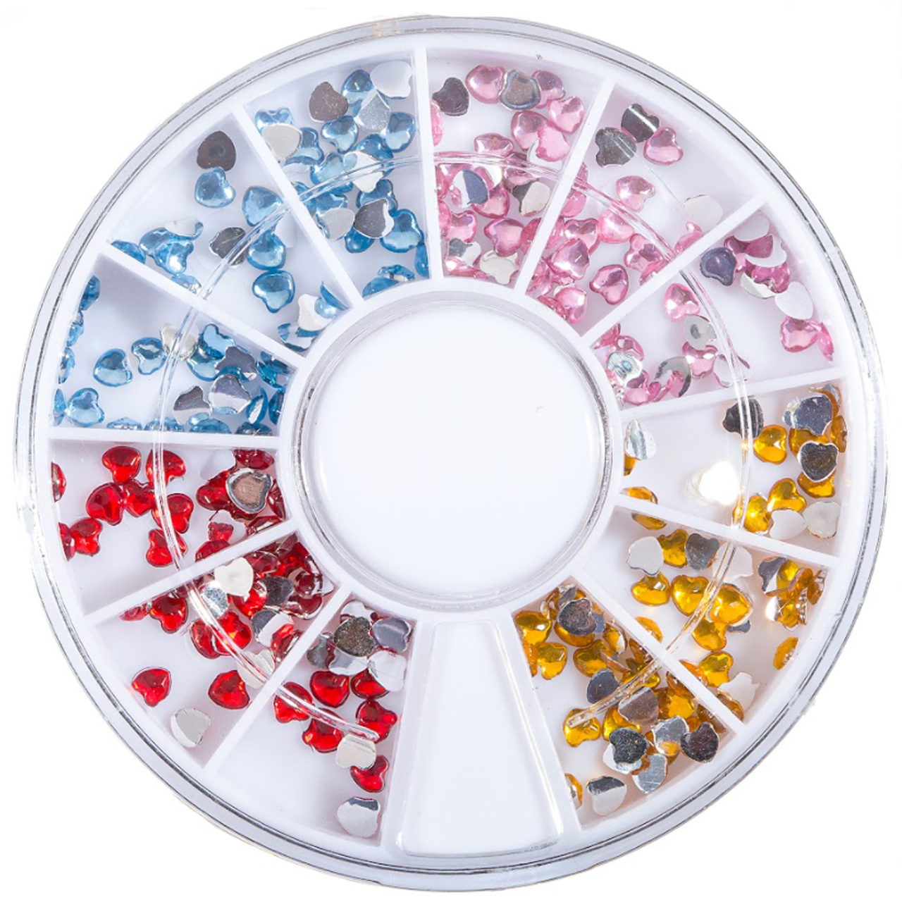 Камені карусель LB серця, 4 кольори