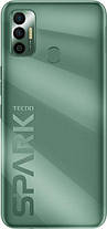 Смартфон Tecno Spark 7 (KF6n) 4/64Gb DS NFC Spruce Green Гарантія 13 міс., фото 2