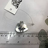 Сапфір кільце крапля 19,3 розмір кільце з каменем індійський натуральний сапфір в сріблі кільце з сапфіром., фото 7