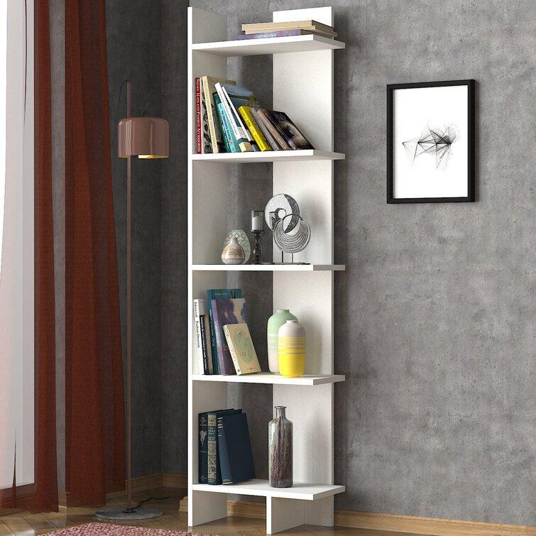 Стильный книжный шкаф, стеллаж УСТ-4 Белый, цена 1273 ₴: купить на Prom ...