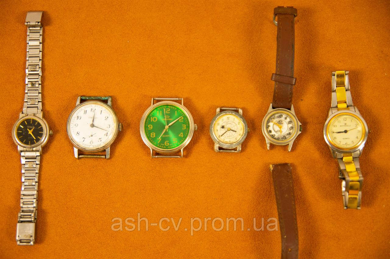Урожай наручний годинник 5 штук (BOTTICELLI, ПЕРЕМОГА, ARMANDO, Romer Gold, GINA Spider, VOGUE)