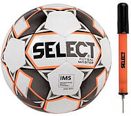 М'яч футзальний SELECT Futsal Master Grain (IMS) розмір 4 для мініфутболу та футзалу (104343)