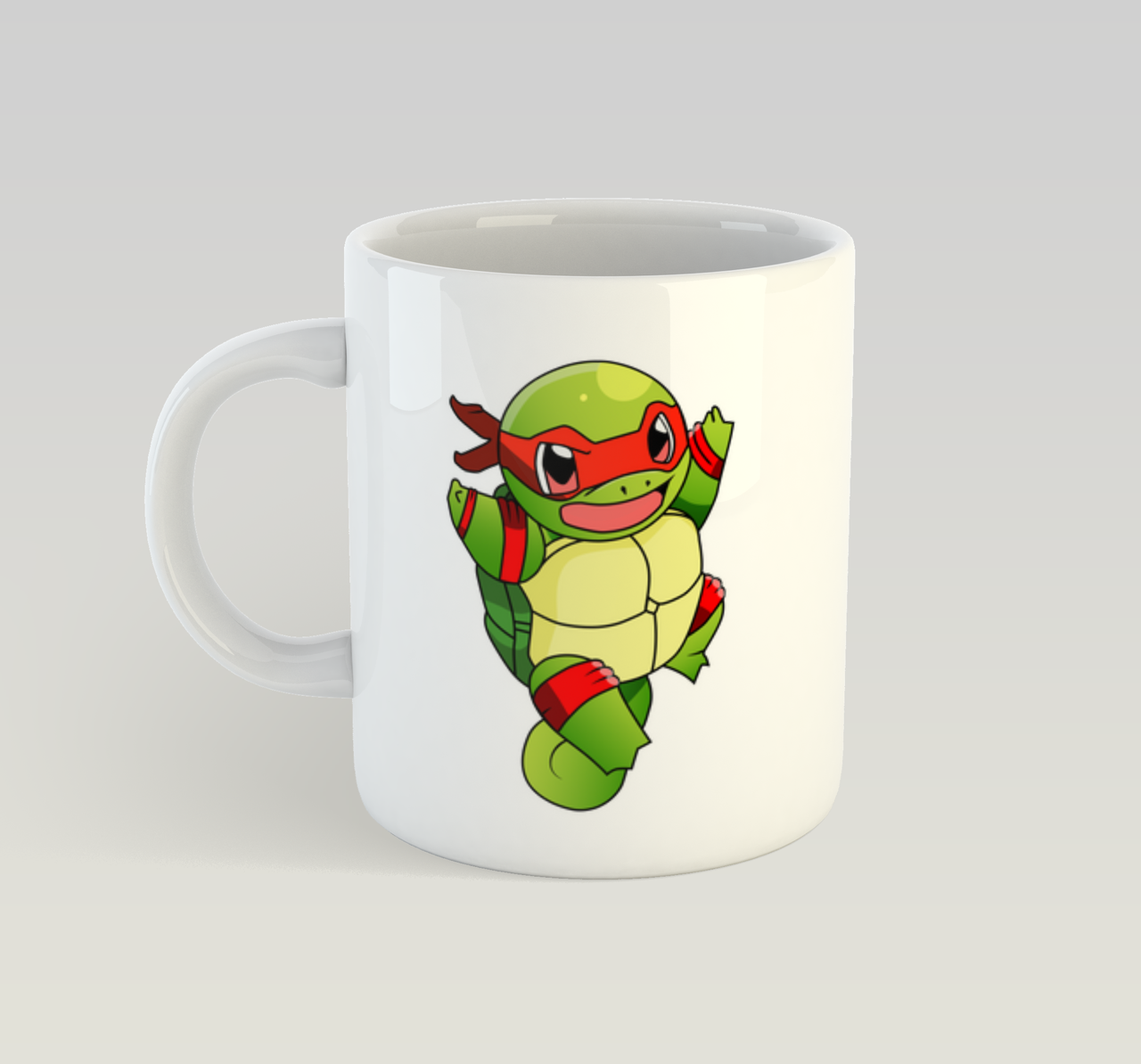 Кухоль Teenage Mutant Ninja Turtles чашка Черепашки-ніндзя Рафаель