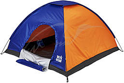 Палатка Skif Outdoor Adventure I, 200x200 cm orange-blue