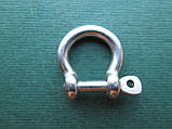 Скоба такелажна OMEGA з пальцем, що не випадає, нержавіюча сталь А4 (AISI 316), фото 6