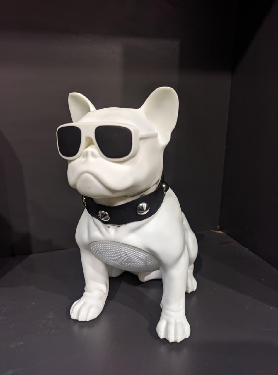 УЦІНКА! Портативна Bluetooth колонка собака SpS CH-M10 DOG, біла, фото 1