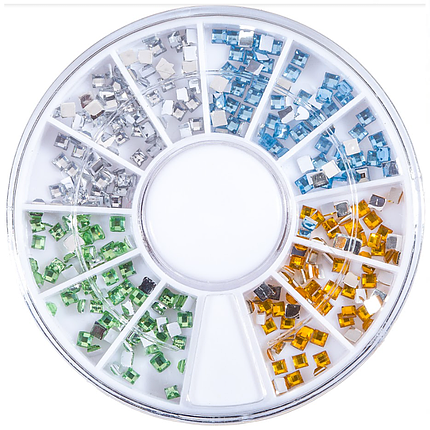 Камені карусель LB кубик, 4 кольори, фото 1