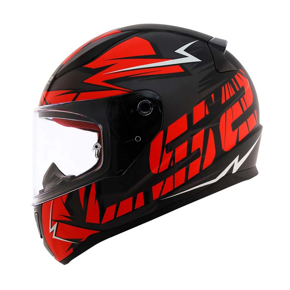 Мотошолом  LS2 FF353 RAPID CROMO red matt