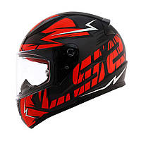 Мотошолом  LS2 FF353 RAPID CROMO red matt