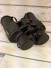 Потужний водозахищений Бінокль 20x50 (Покращена оптика) чорний (Живі фото), фото 3