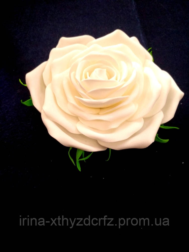Шпилька біла троянда з фоармиана, фото 1