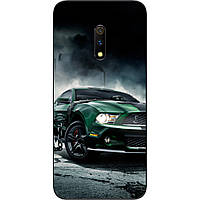 Силіконовий чохол для Realme X з картинкою Мустанг