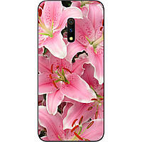 Силіконовий чохол для Realme X з картинкою Лілії