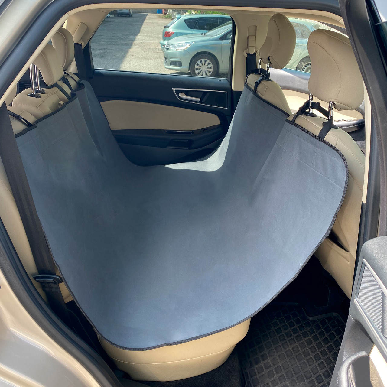 Автогамак в салон авто Lucky Pet (Лакі Пет) для перевезення собак 140х146 см, фото 1