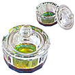 Стаканчик для мономеру кольоровий (з кольоровим дном) , хни, фарби скляний з кришкою, фото 6
